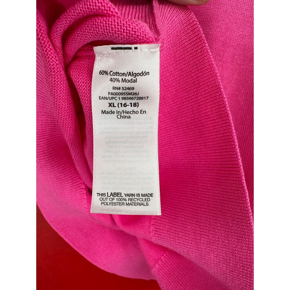 Free Assembly Women's Classic Fuchsia Pineapple Sleeveless Tank Top Size XL NWT - Picture 7 of 7
